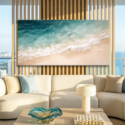 Abstract Ocean Shore