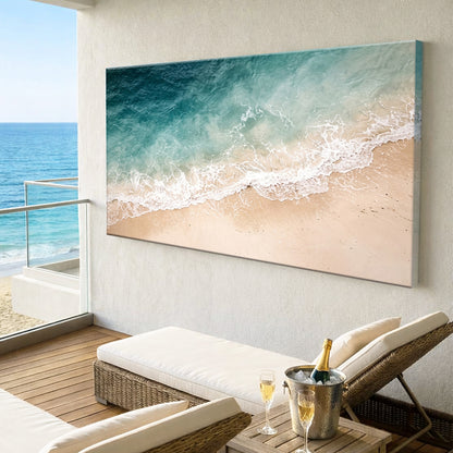 Abstract Ocean Shore