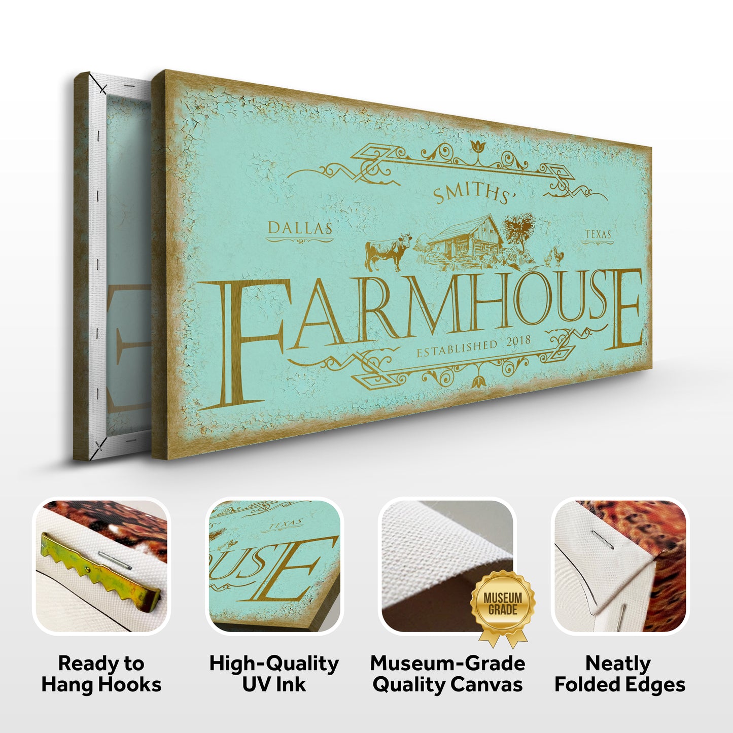 Rustic Farmhouse Sign IV (Free Shipping)