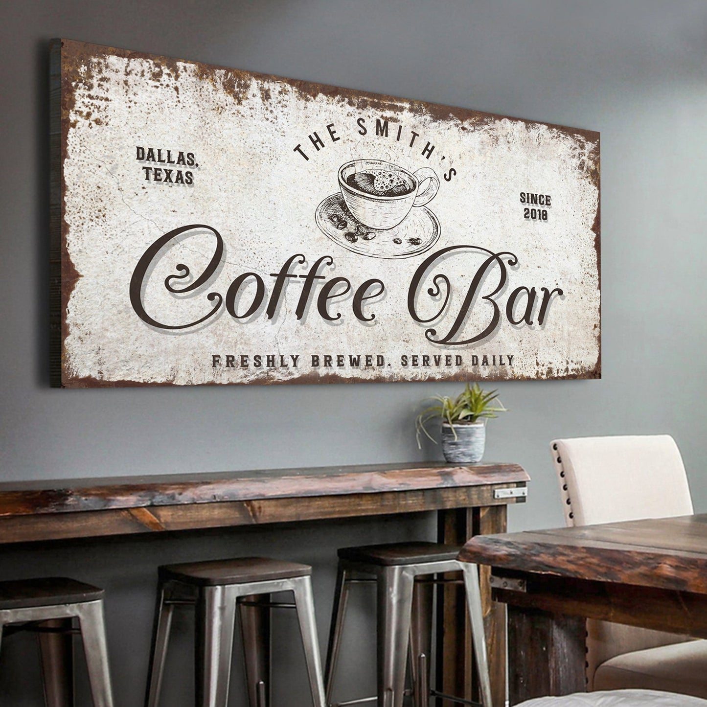 Coffee Bar Sign (Free Shipping)