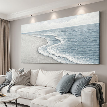 Abstract Beach Shore Wall Art V