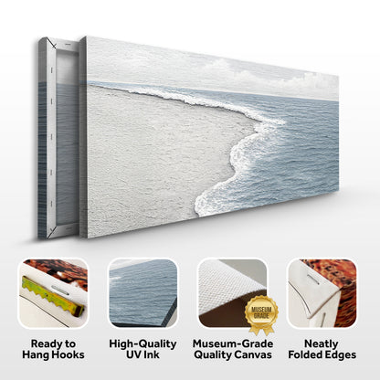 Abstract Beach Shore Wall Art VI