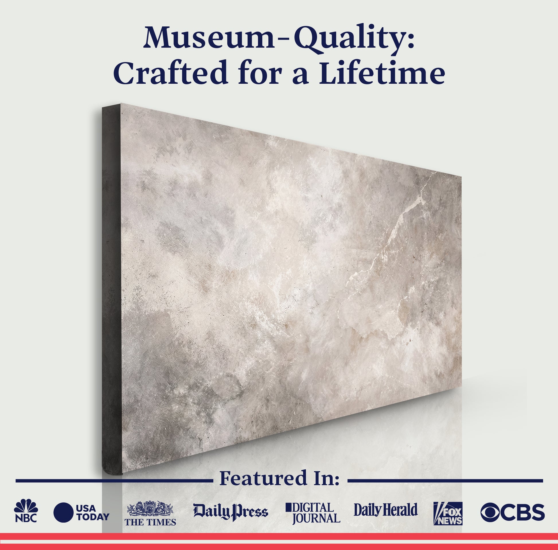 Abstract Dark Stone Wall Art