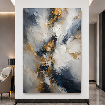 Abstract Gold Mist