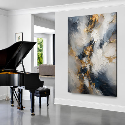 Abstract Gold Mist