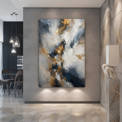 Abstract Gold Mist