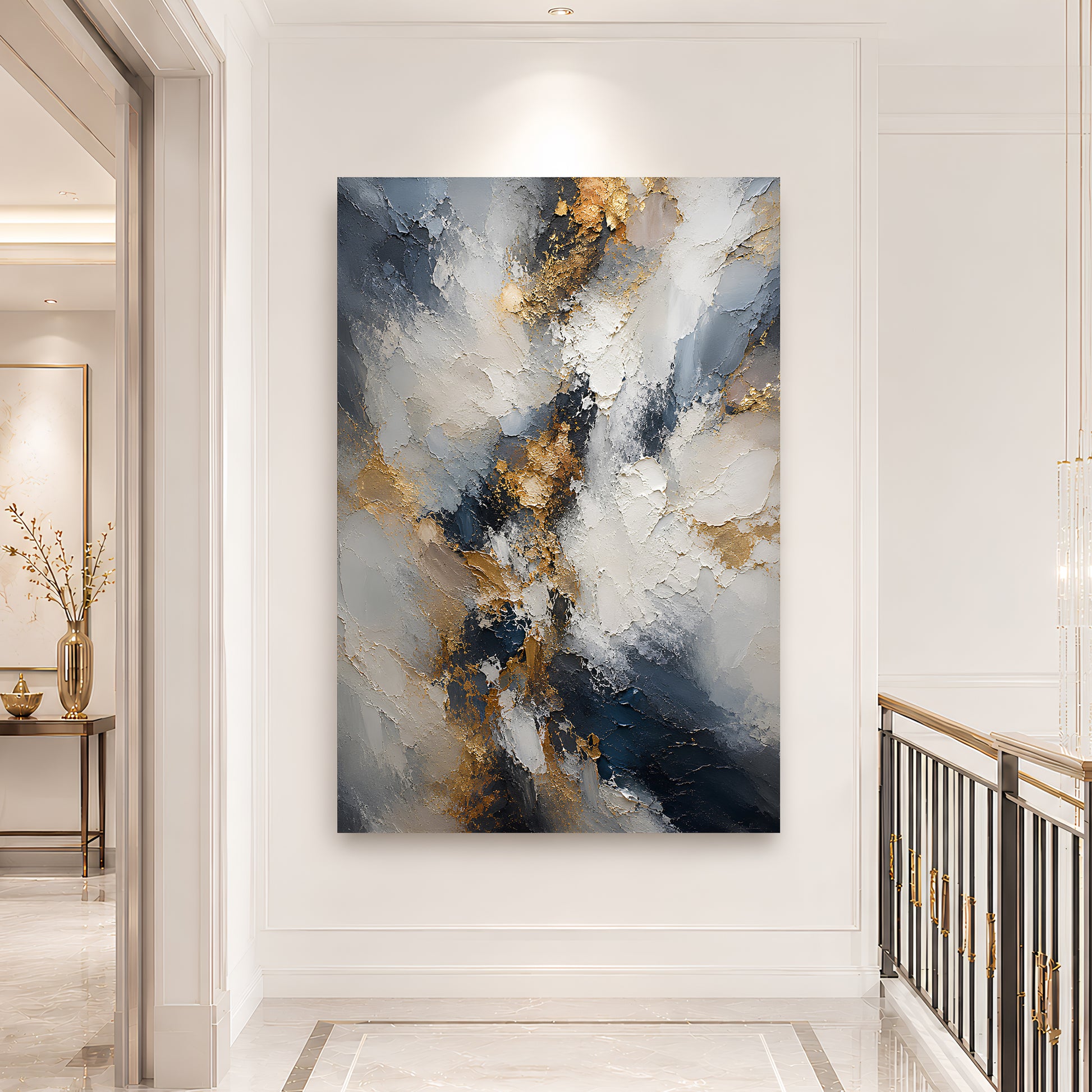 Abstract Gold Mist