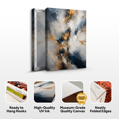 Abstract Gold Mist
