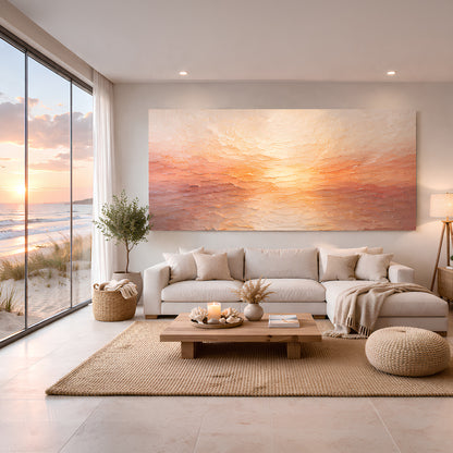 Abstract Sunset — Warm Gradient