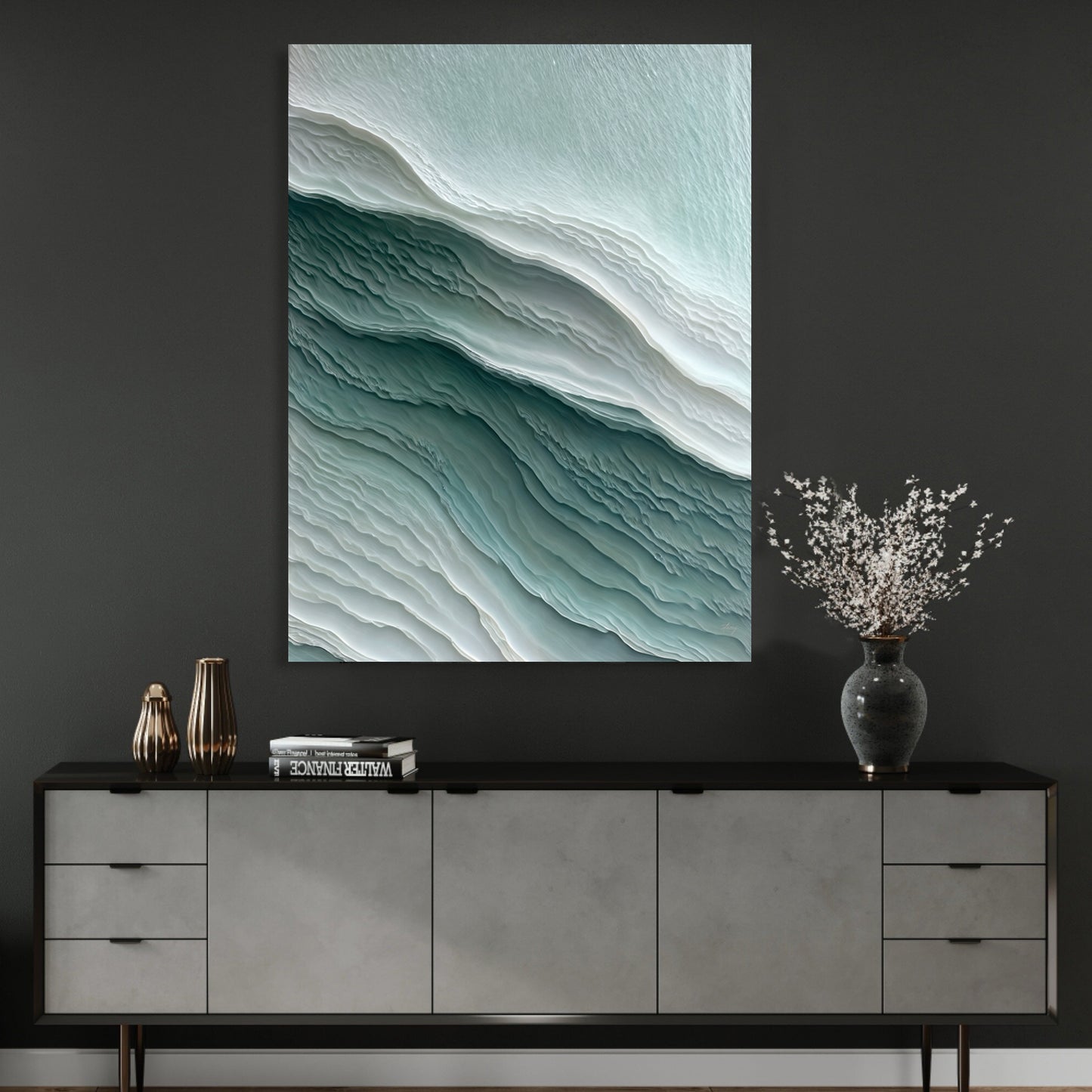 Canvas Print: "Aegean Layers"