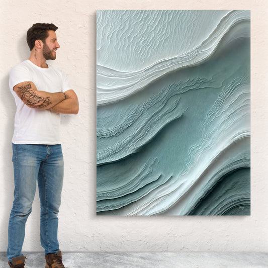 Canvas Print: "Aegean Layers II"