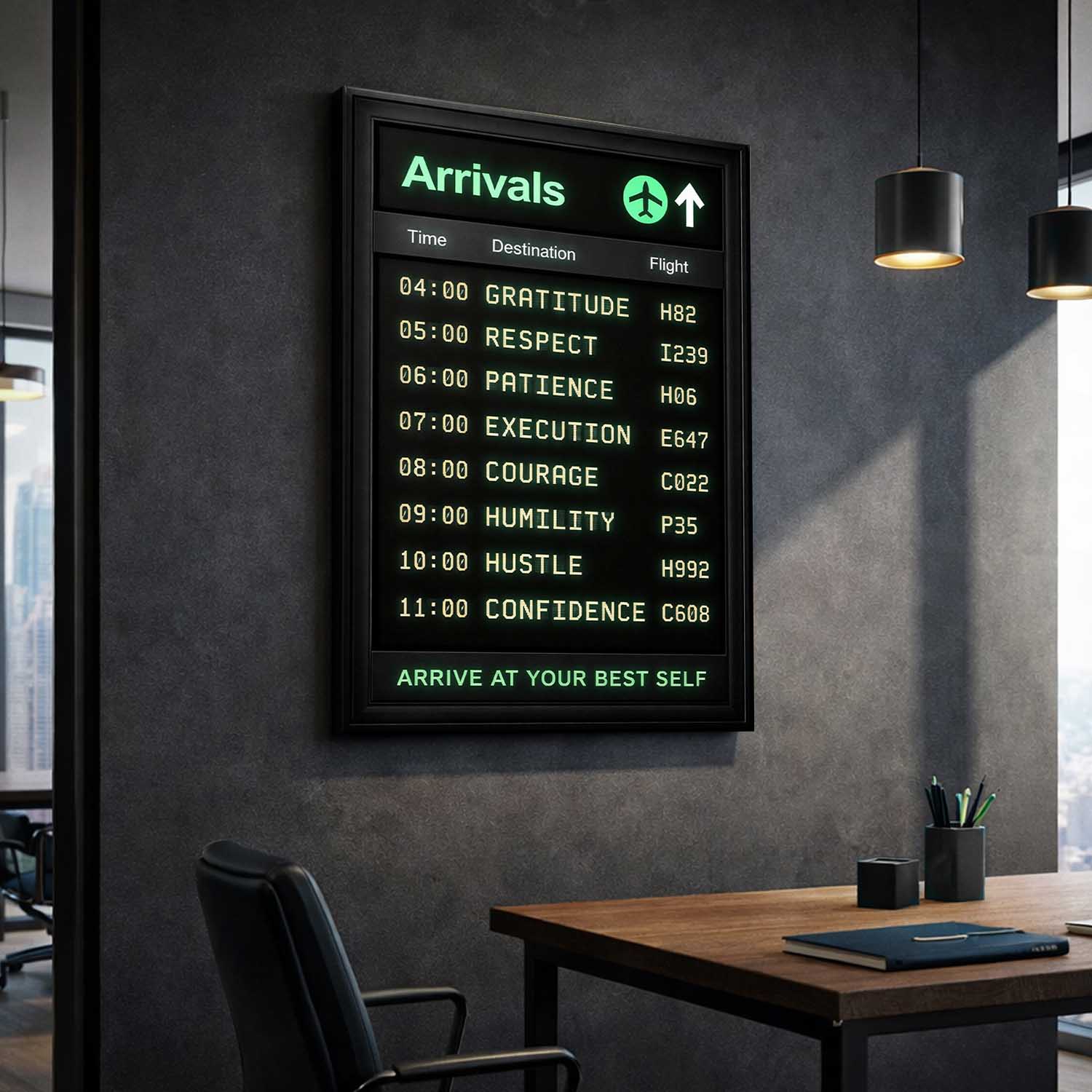 Arrivals Motivational