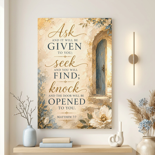 Ask And It Will Be Given To You - Matthew 7:7