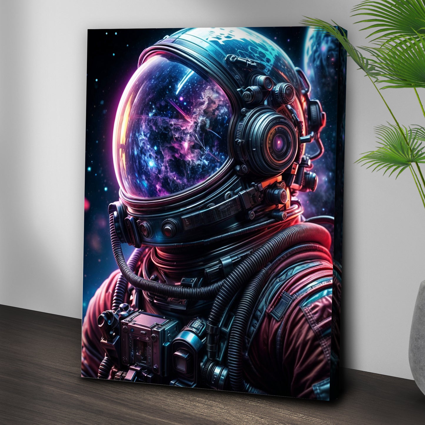 Cool Astronaut Glow Wall Art