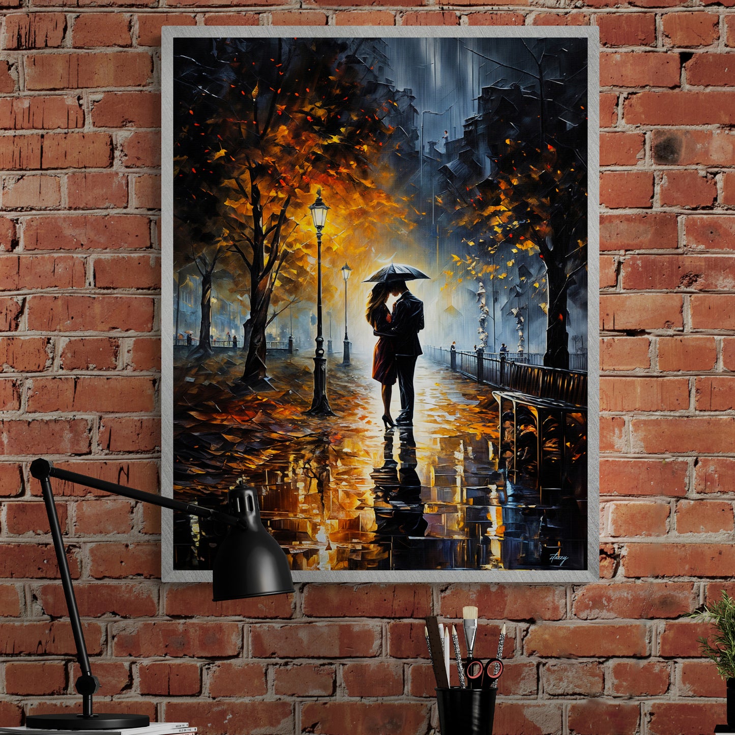 Canvas Print: "Autumn Embrace"