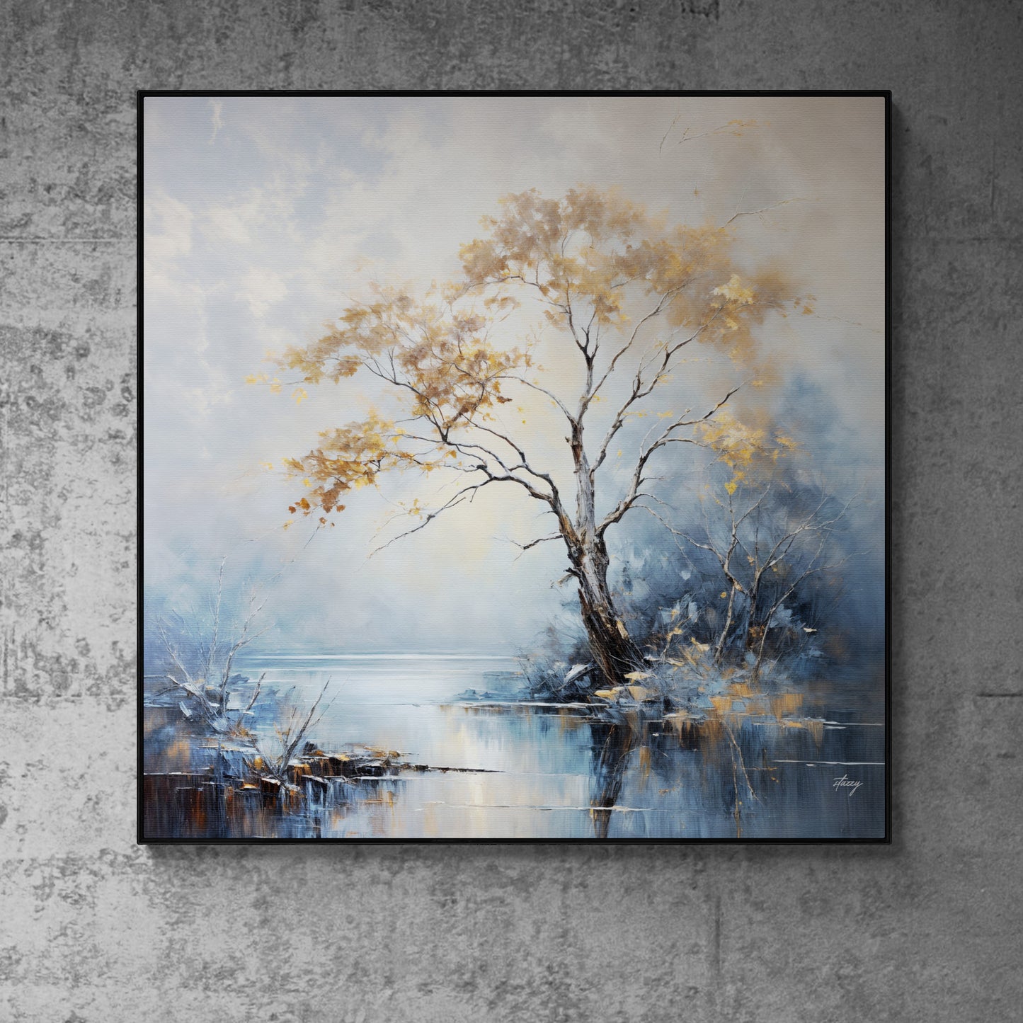 Canvas Print: "Autumnal Reflection"