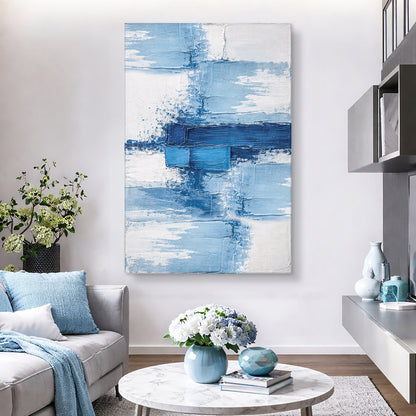Azure Harmony Abstract