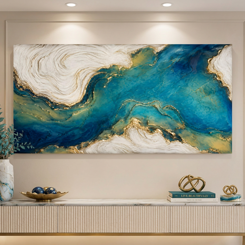 Azure Marble Flow