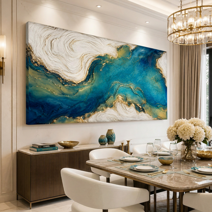 Azure Marble Flow