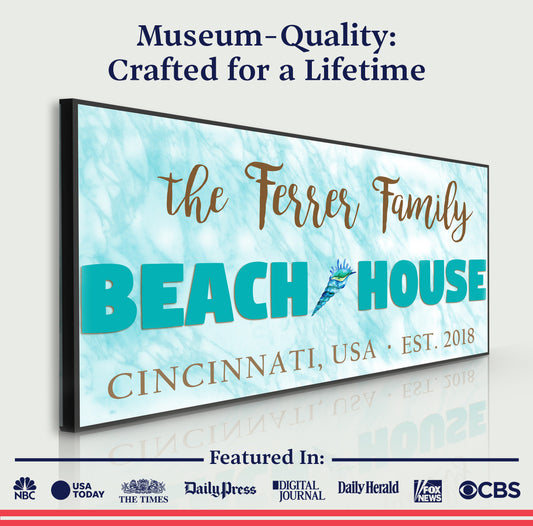 Beach House Sign II
