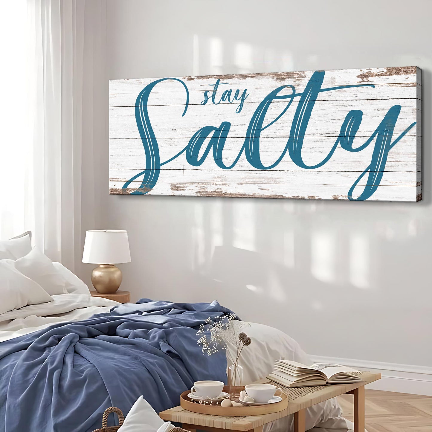 Stay Salty Coastal Sign