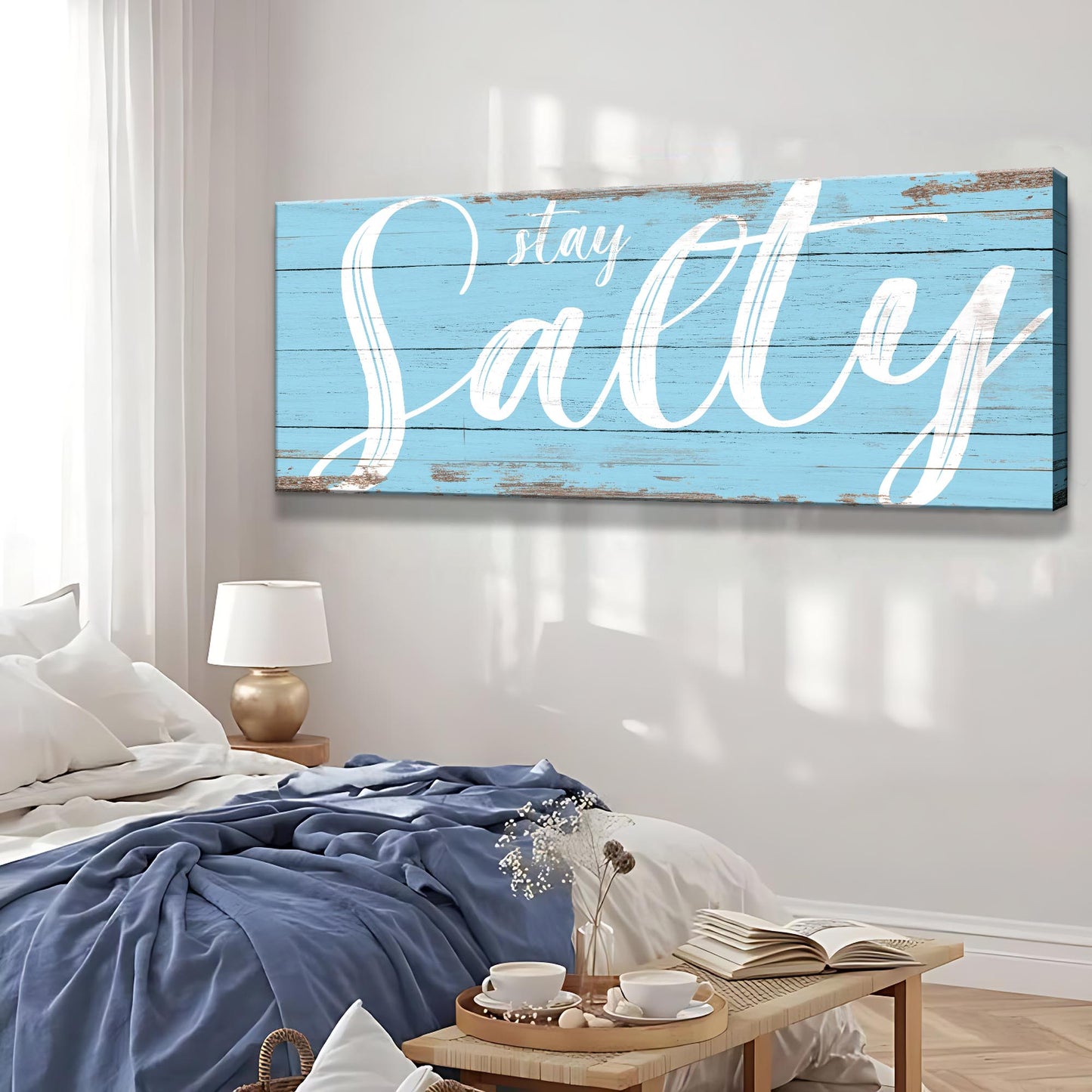 Stay Salty Coastal Sign IV