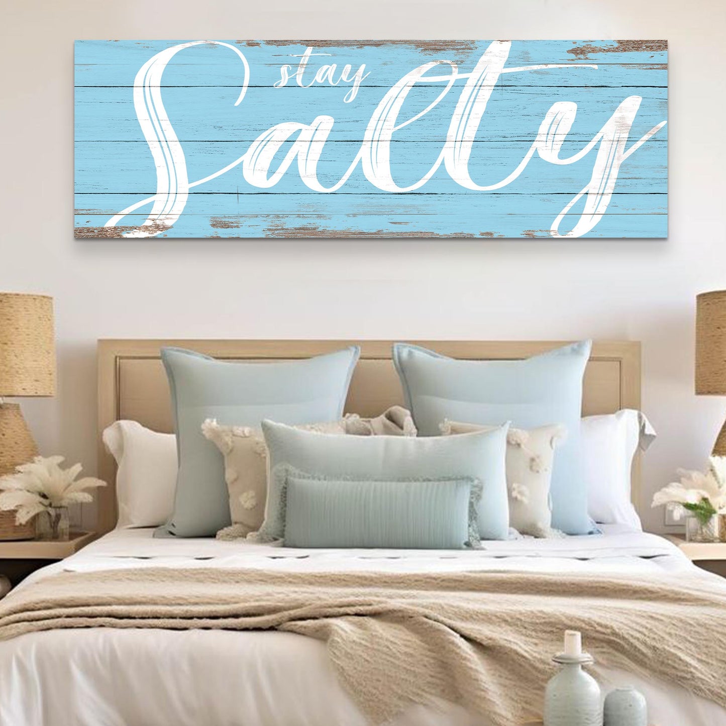 Stay Salty Coastal Sign IV