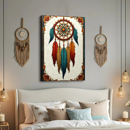 3D Whispering Feathers Wall Art V