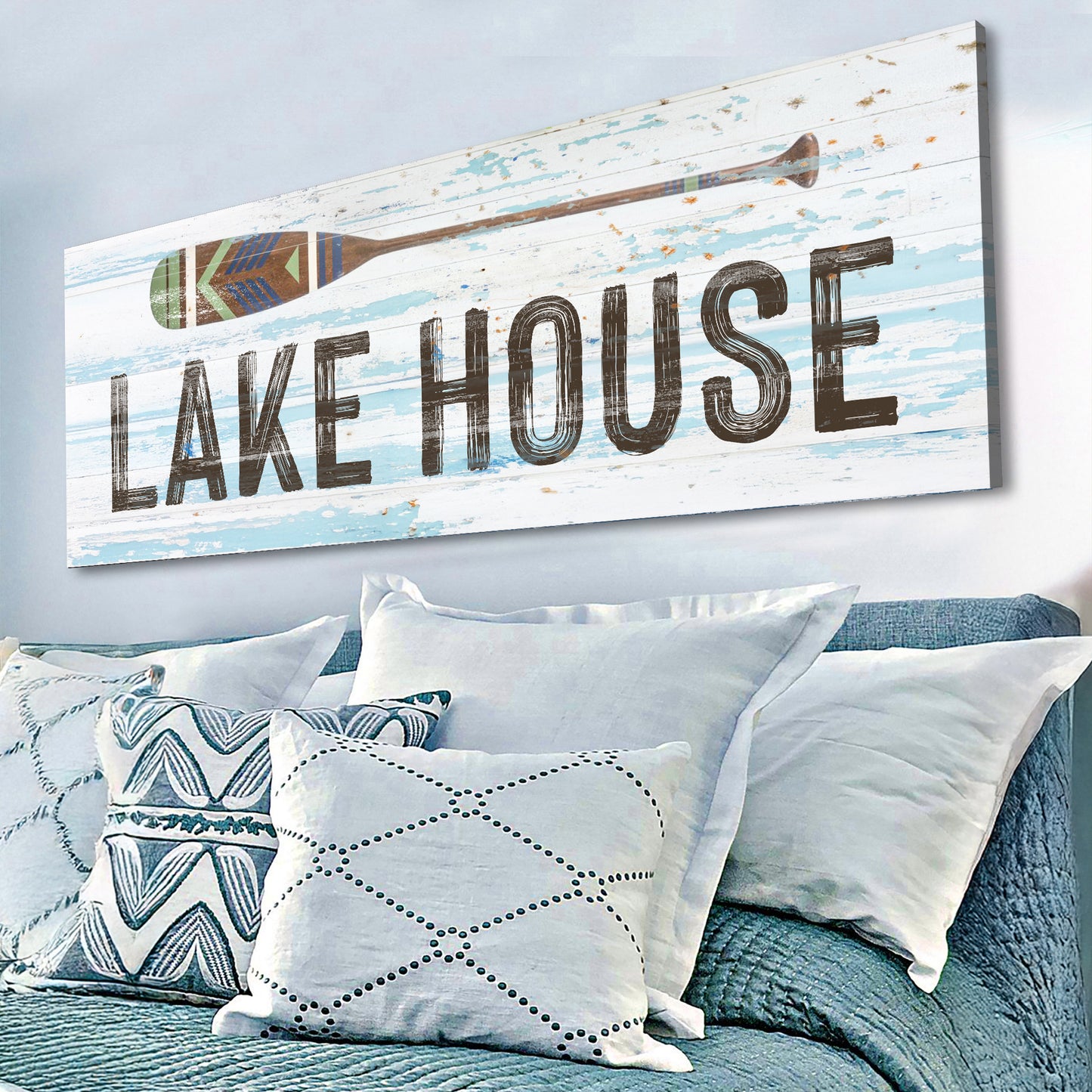 Lake House Coastal Sign III