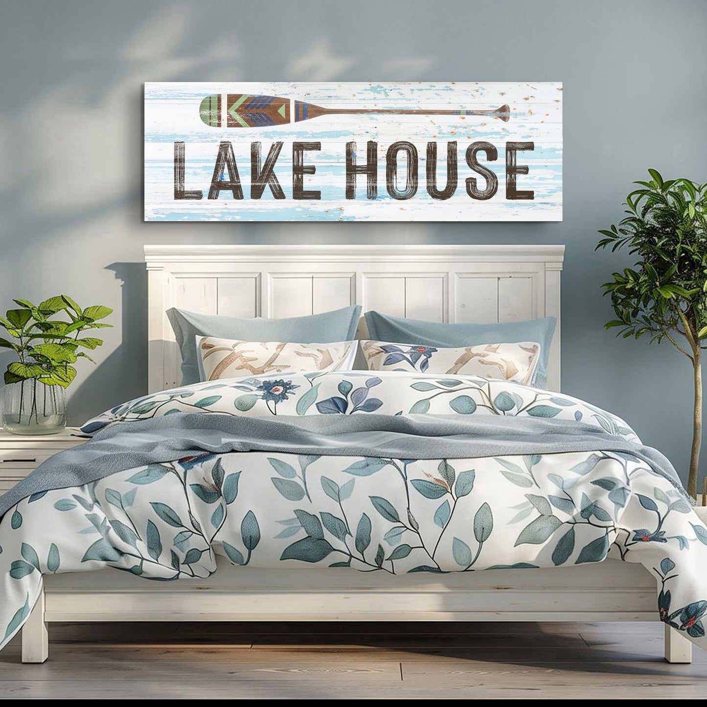 Lake House Coastal Sign III