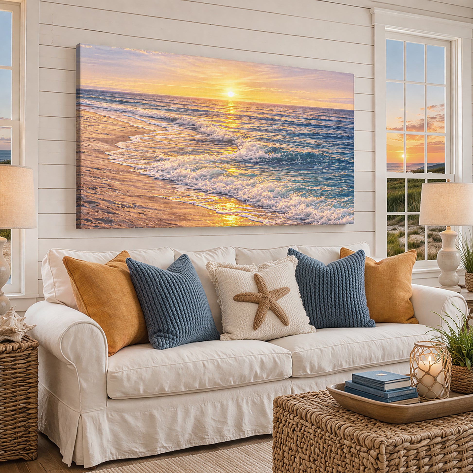 Abstract Beach Shore