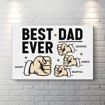 Best Dad Ever Father's Day Gift Sign