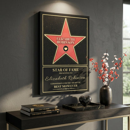 Mother Wall Of Fame Wall Sign