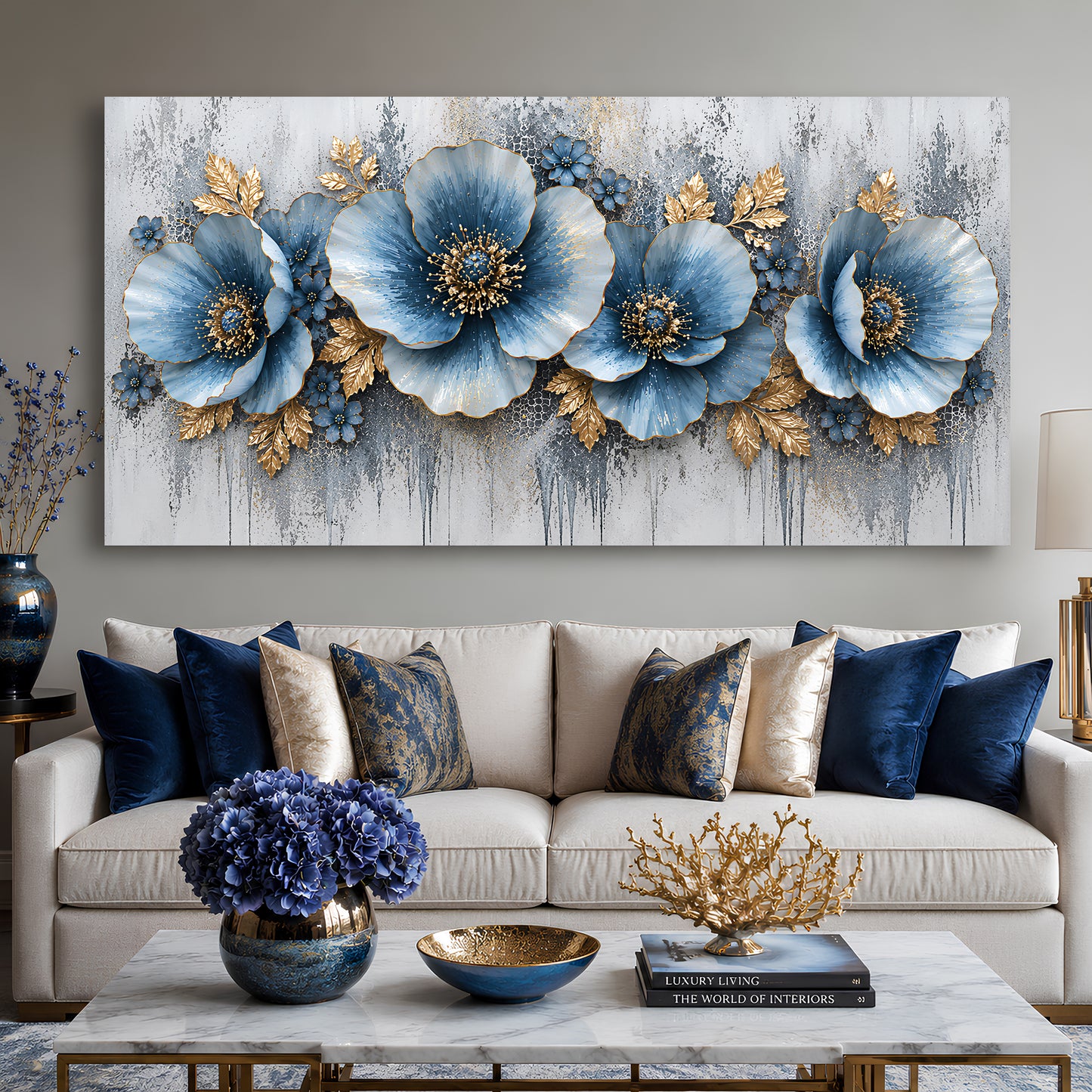 Blue Blossom Luxury