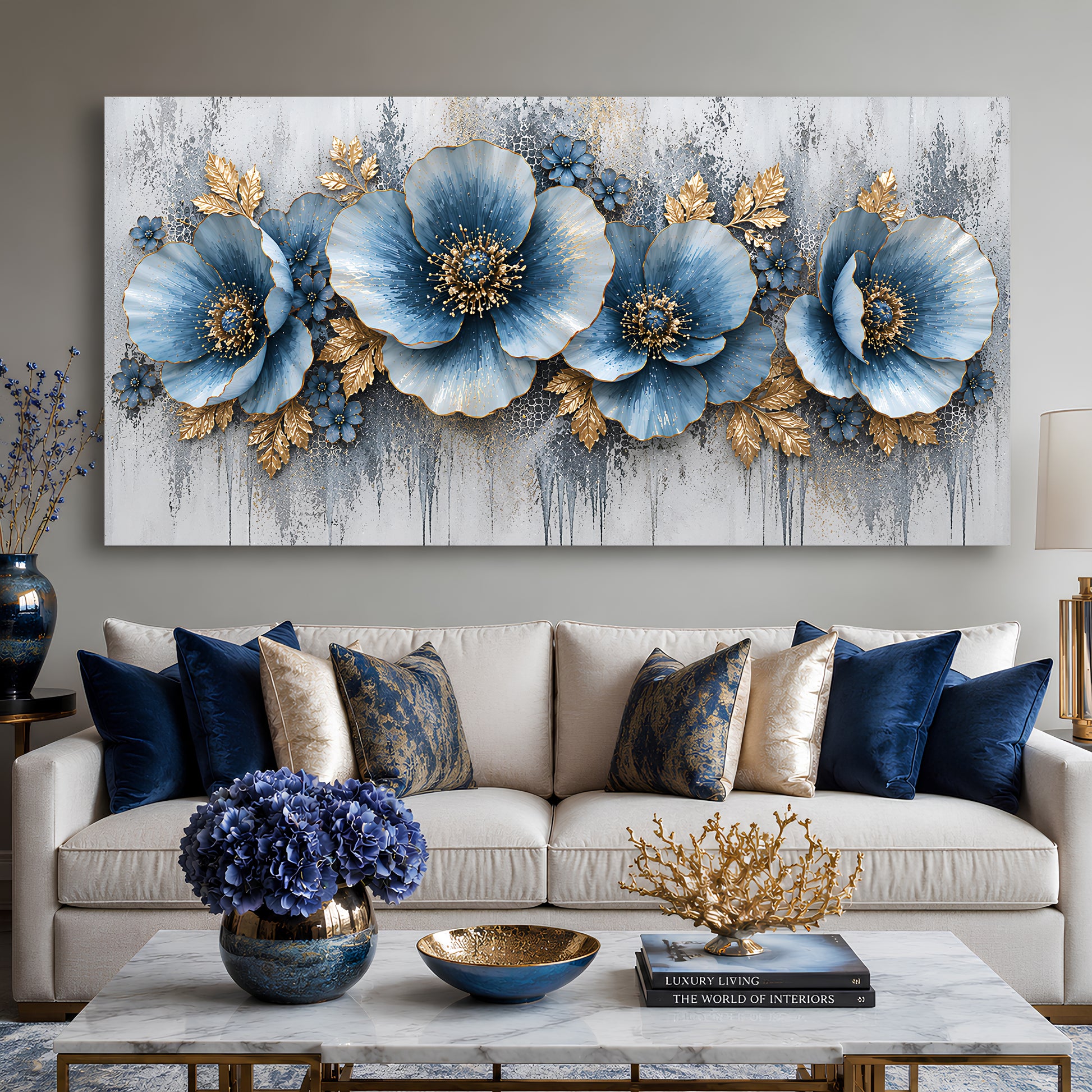 Blue Blossom Luxury