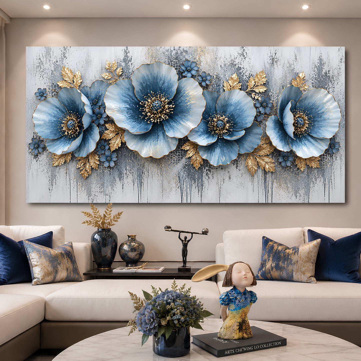 Blue Blossom Luxury
