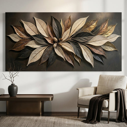 Earthtone Petals — Refined Burnished Neutrals