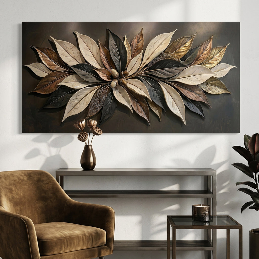 Earthtone Petals — Refined Burnished Neutrals