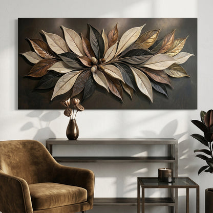 Earthtone Petals — Refined Burnished Neutrals