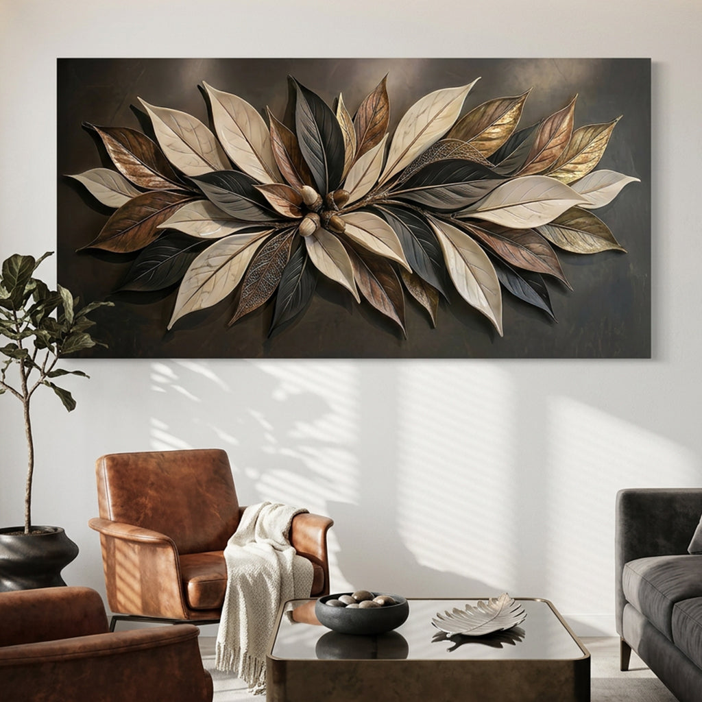 Earthtone Petals — Refined Burnished Neutrals