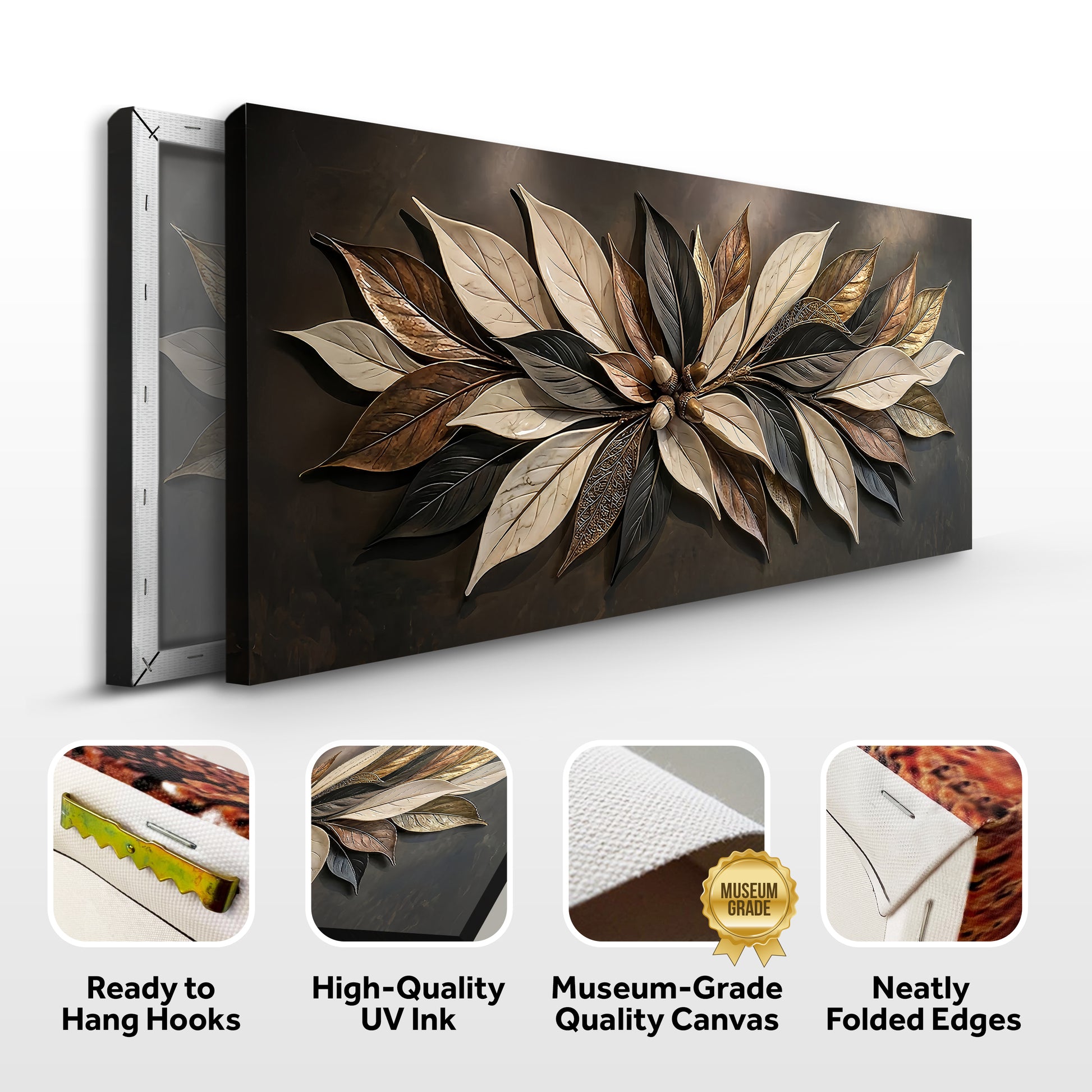 Earthtone Petals — Refined Burnished Neutrals