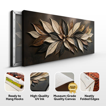 Earthtone Petals — Refined Burnished Neutrals