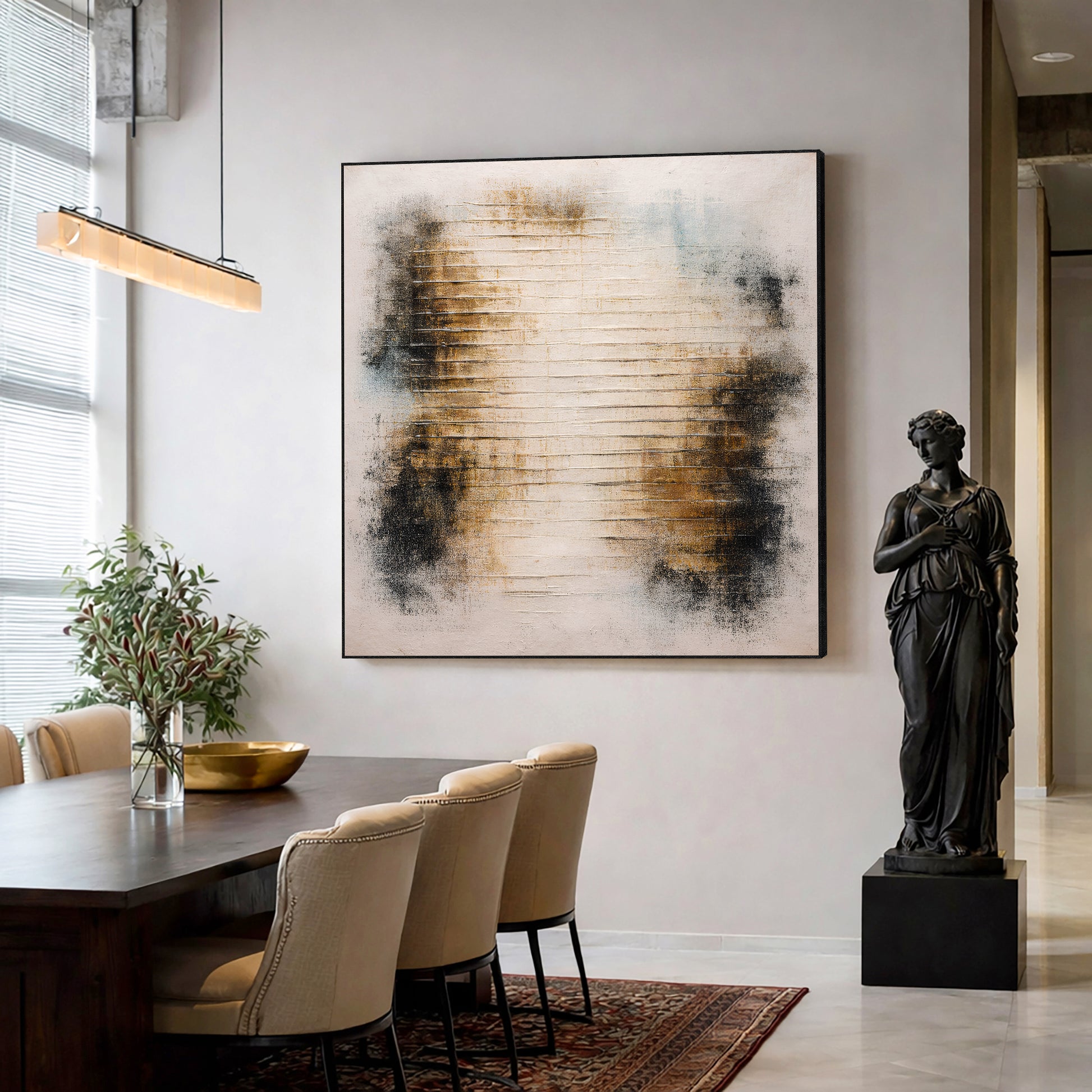 Burnished Calm Rust Wall Art