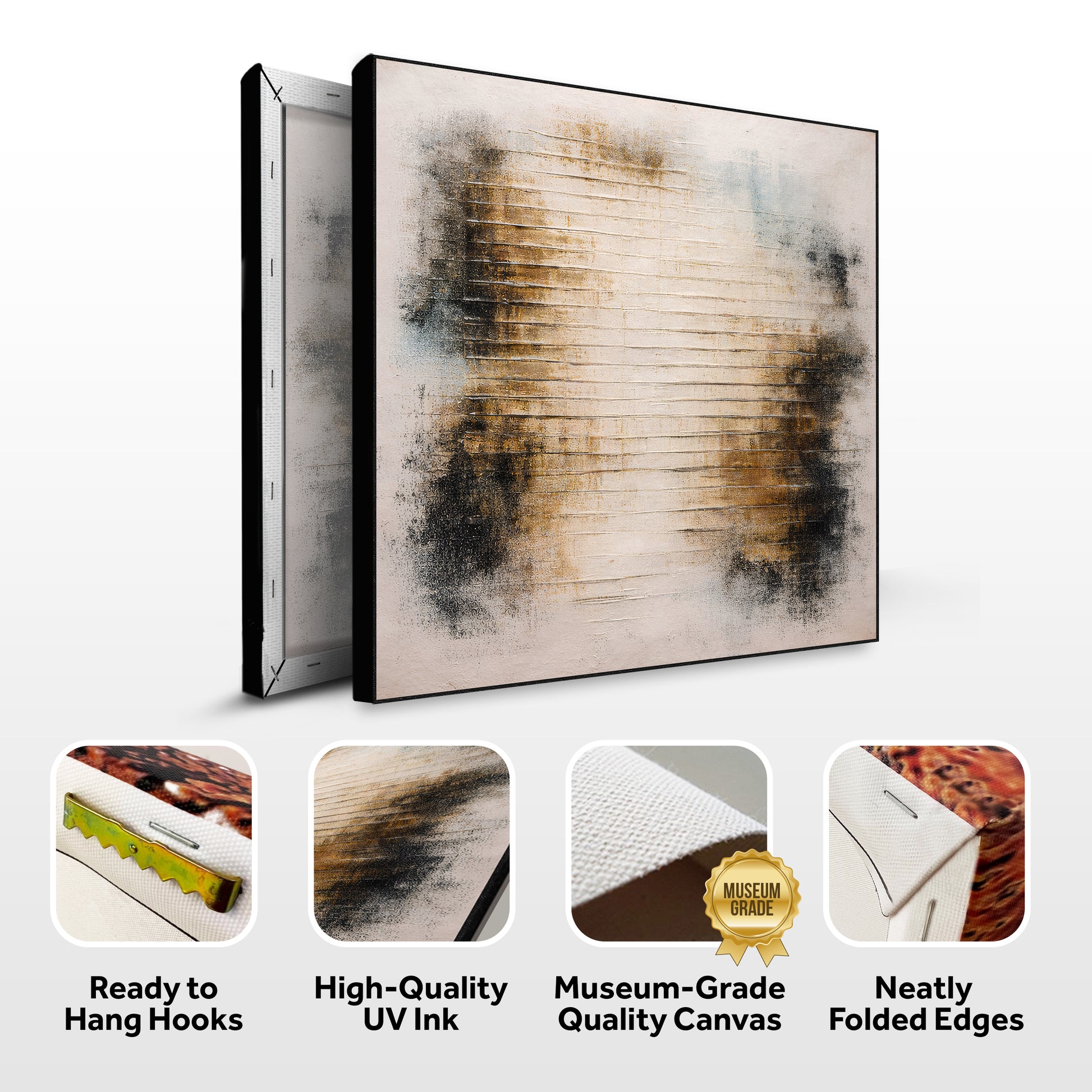 Burnished Calm Rust Wall Art
