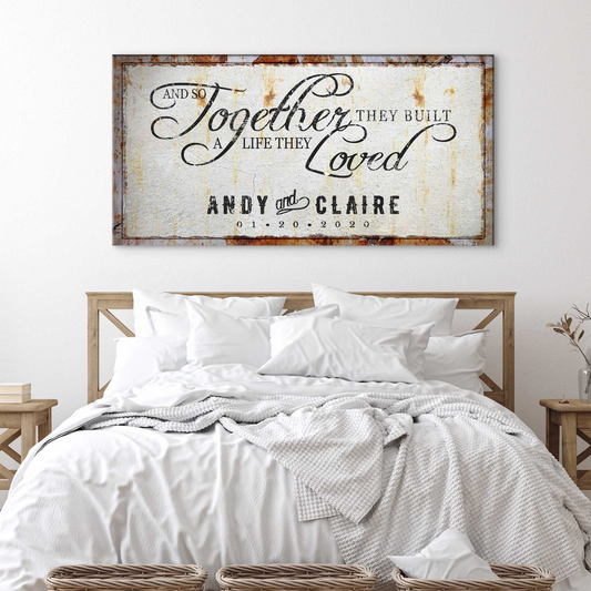 Together Sign II - Image by Tailored Canvases