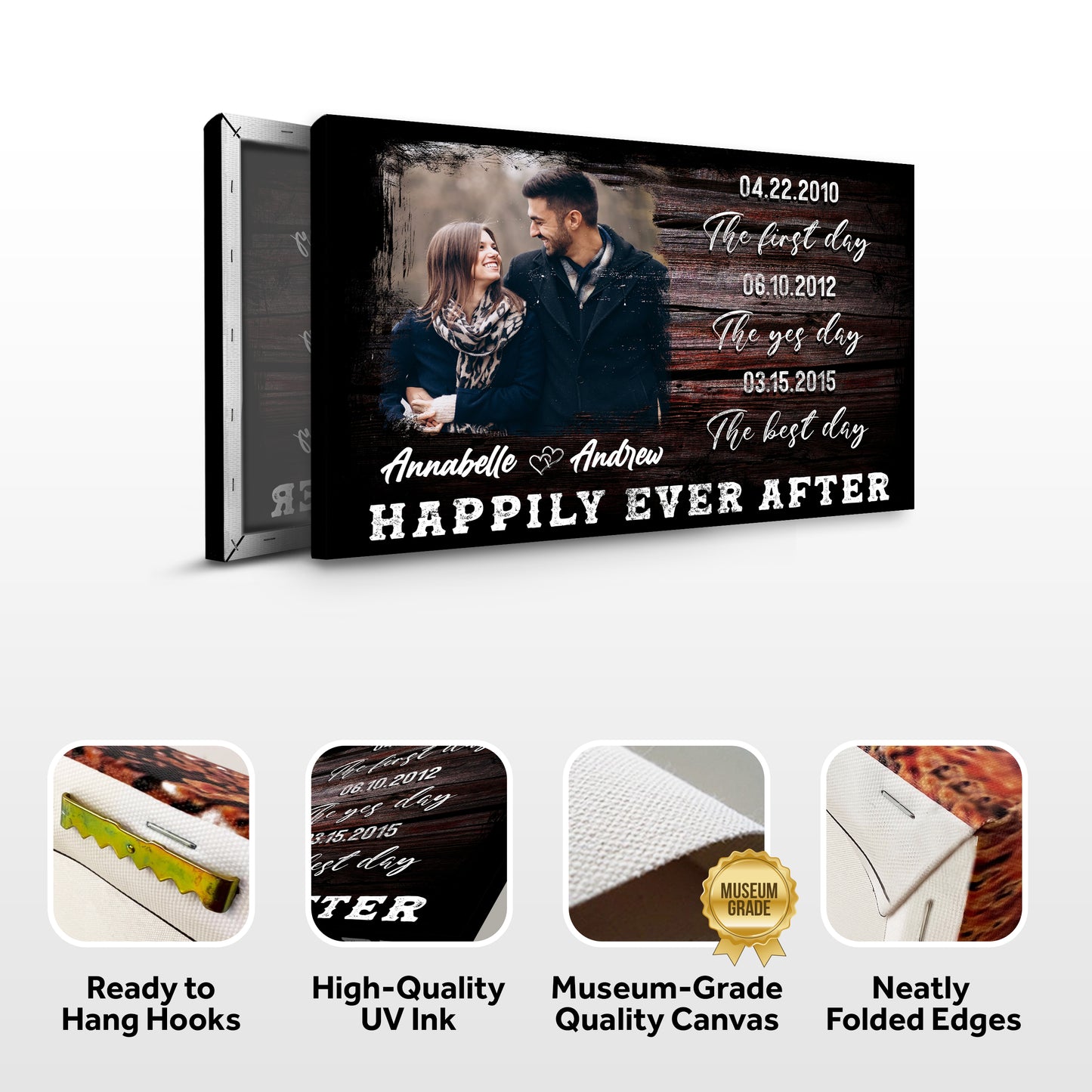 Happily Ever After Couple Sign VI