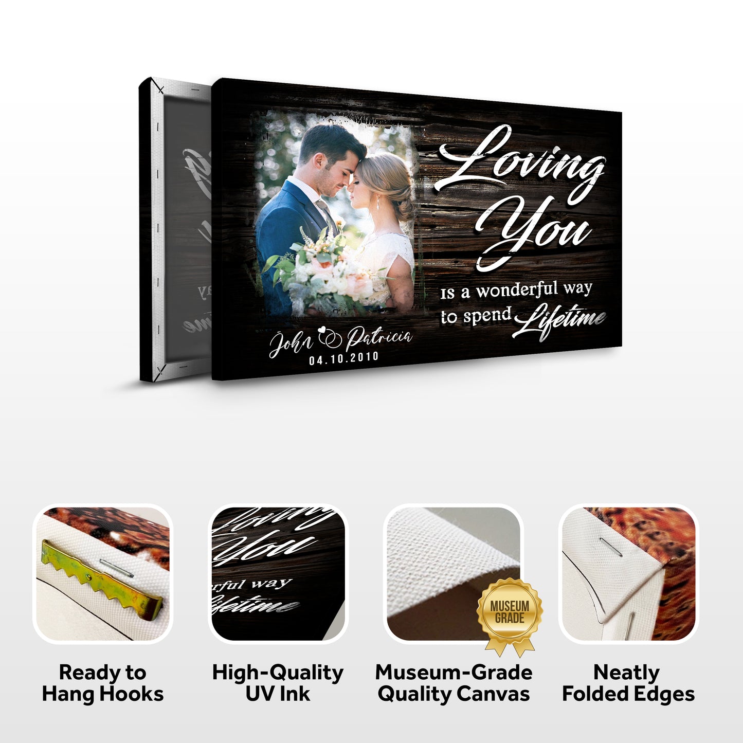 Loving You Is A Wonderful Way To Spend Lifetime Sign