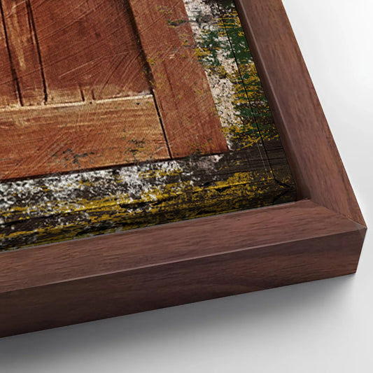 Save 33% When You Add A Frame To Your 18x12 Matthew 19:6 - So They Are No Longer Two, But One Flesh Sign II Canvas Now