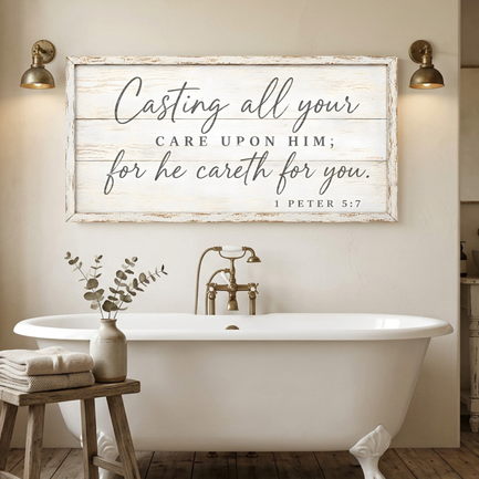 Casting All Your Care - 1 Peter 5:7