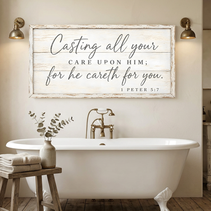 Casting All Your Care - 1 Peter 5:7